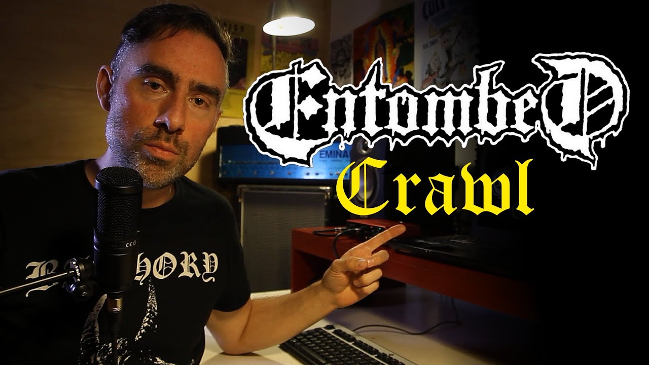 Entombed - Crawl, Clandestine, Swedish Death Metal, guitar cover