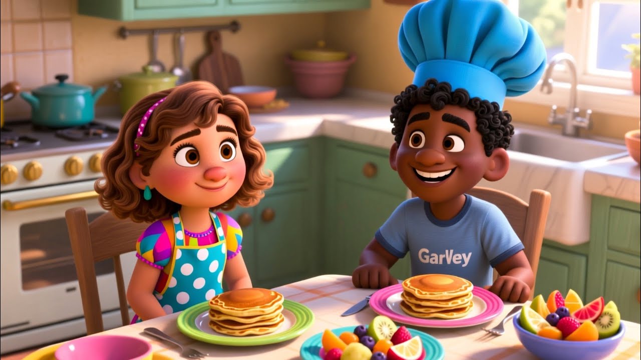 Кулинарные приключения для детей 🍳 | Учимся жизненным навыкам с Мари и Гарви | Весёлое чтение ска...