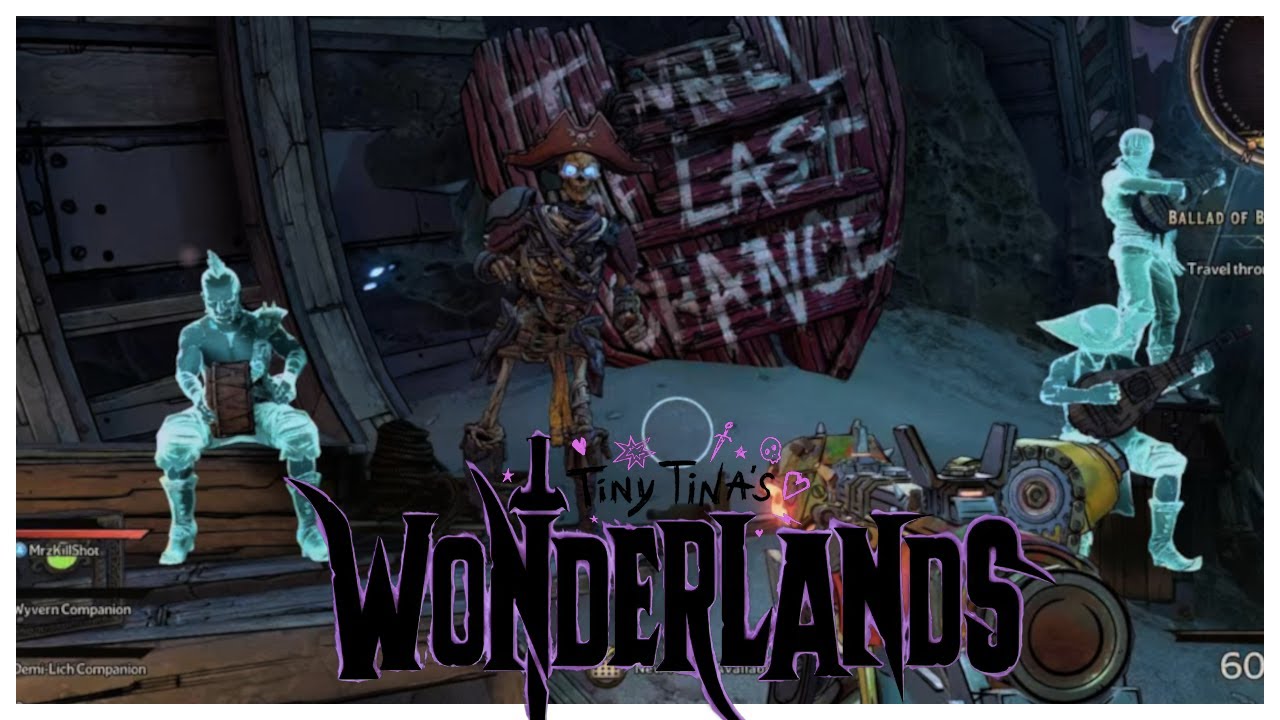 Tiny Tina's Wonderlands Bones Three-Wood Pirate Song