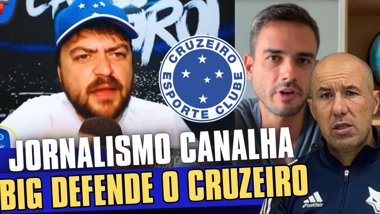 🦊 João Paulo Big sai em defesa do Cruzeiro e DETONA a mídia canalha ao vivo!