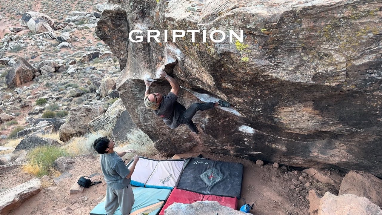 Sean // Gription // Moe's Valley Bouldering