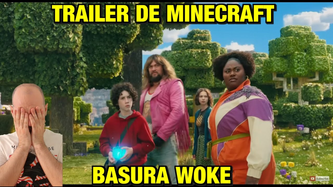OPINIÓN SOBRE EL TRAILER DE MINECRAFT LA PELÍCULA | Es Basura Woke Para Mujeres Que No Lo Han Jugado