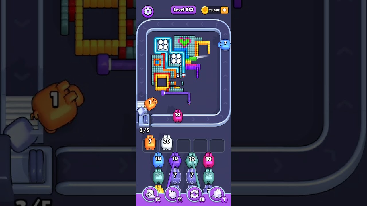 Pixel Flow level 633