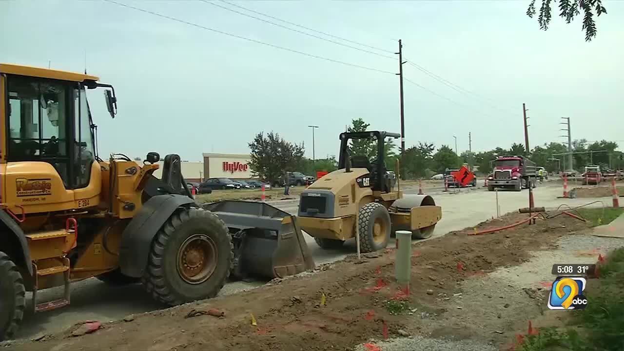 Cedar Rapids road work one month ahead of schedule thanks to weather
