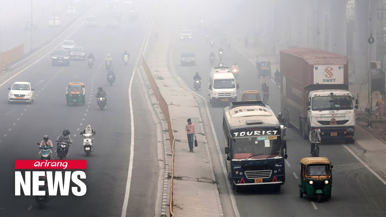 'Hazardous' air conditions in India shut schools as Delhi government workers ordered to work ...
