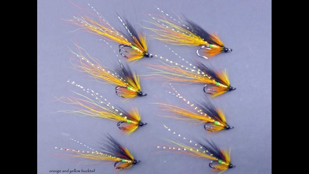 TYING THE HOLOGRAPHIC GOLD GREEN BUTT CASCADE WITH RYAN HOUSTON 2017