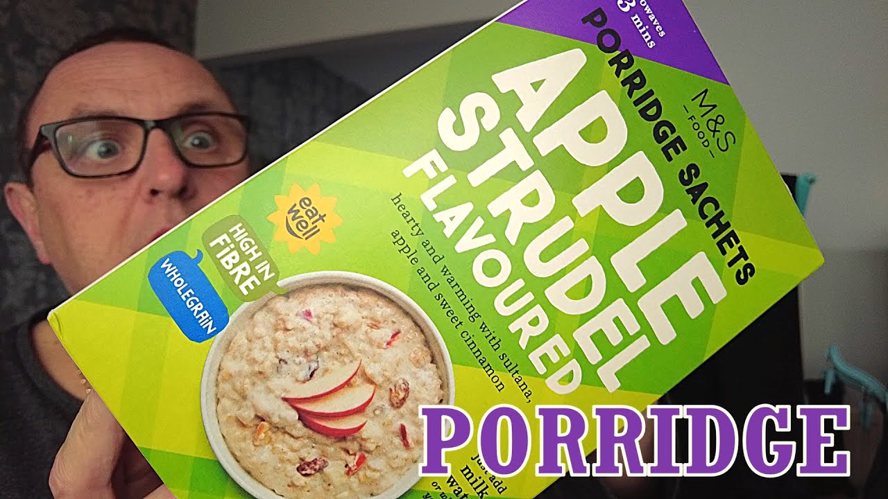 M&S Apple Strudel Flavour Porridge