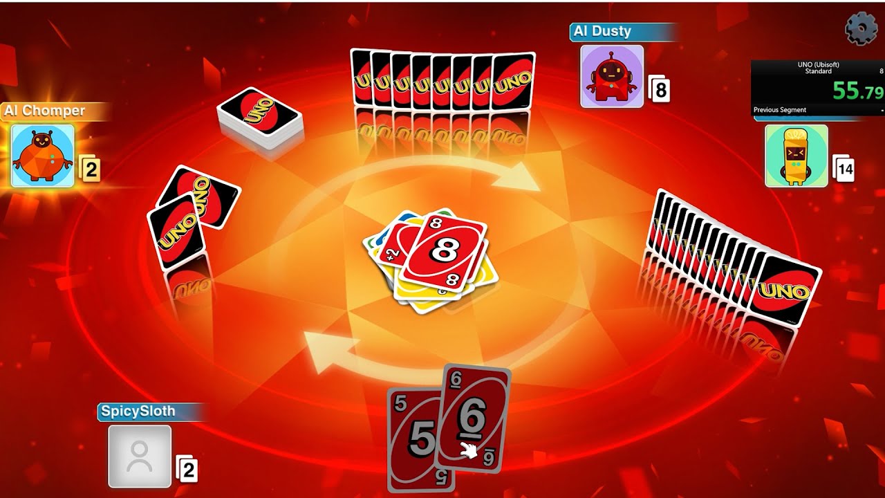 Uno Speedrun (PB) (01:13:70)