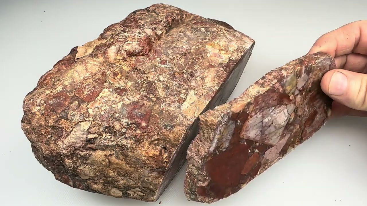 Slabbing More Rocks from Deming New Mexico