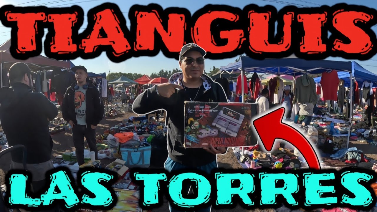 Este Tianguis es de los MÁS GRANDES y LLENOS DE CHÁCHARAS 