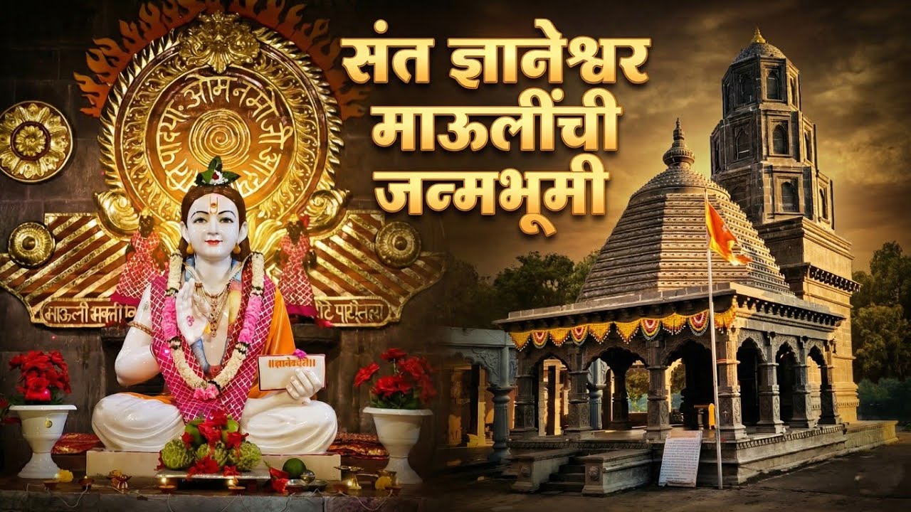 संत ज्ञानेश्वर माऊलींची जन्मभूमी | श्री क्षेत्र आपेगाव | श्री संत ज्ञानेशादी चारी भावंडांची जन्मभूमी