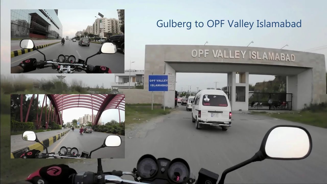 POV Gulberg Greens Residencia to OPF Valley Islamabad City  | 18 Sep 2023 | Latest Situation |
