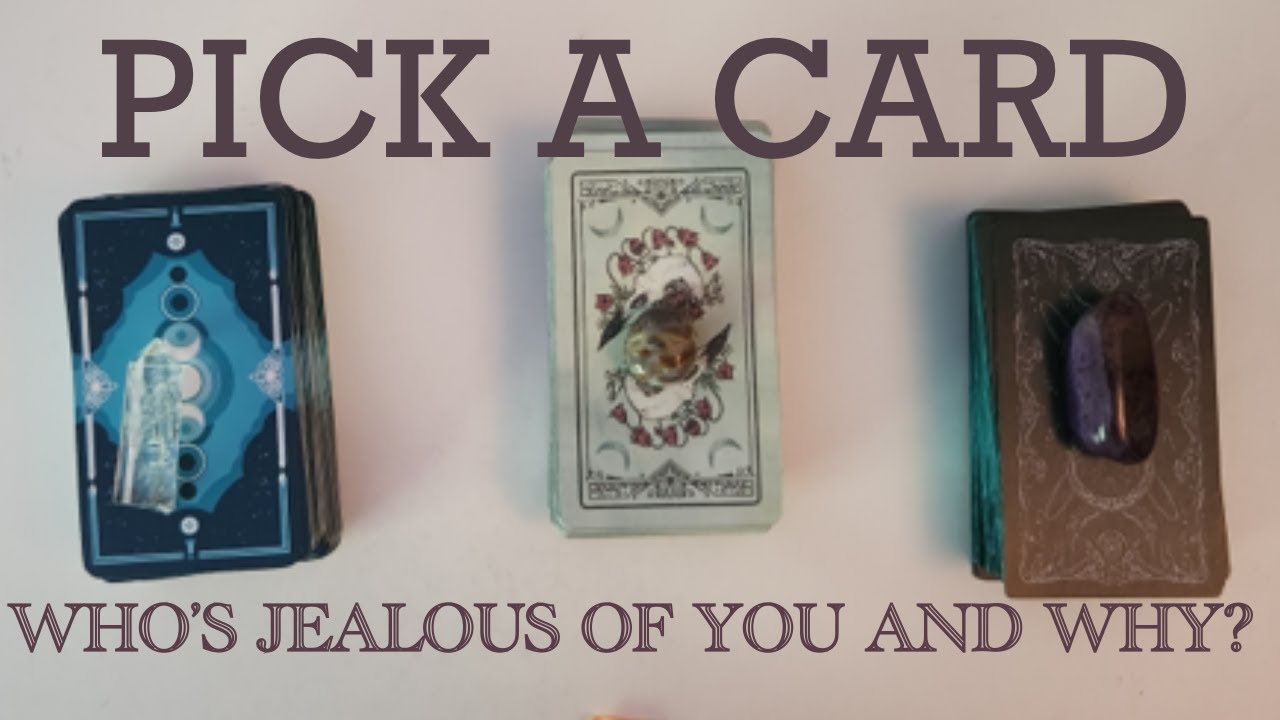 Who is Jealous of You & Why? 🤔💚Pick a Card Tarot Reading + Initals