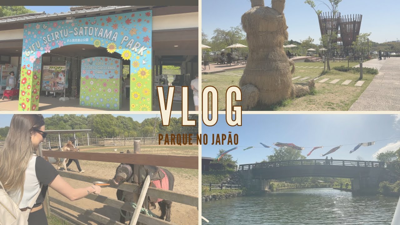 SATOYAMA PARK EM MINOKAMO - COMPRAS 🛍️ + PASSEIO ✨🇯🇵