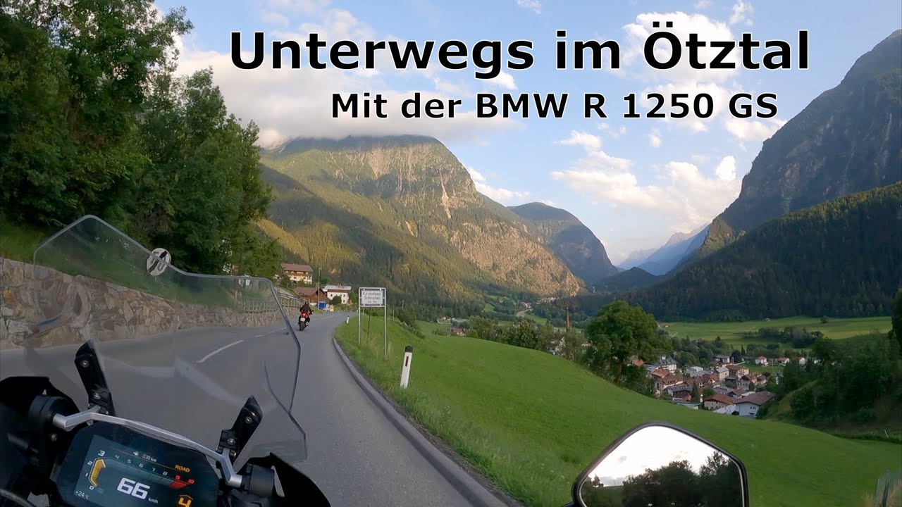 Unterwegs im Ötztal mit der BMW R 1250 GS - Raw Sound