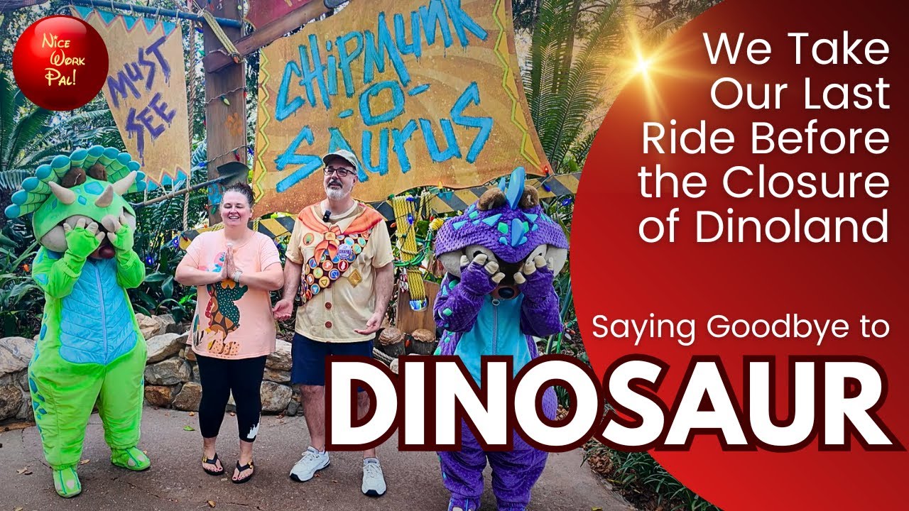 Saying Goodbye to Dinosaur at Disney's Animal Kingdom