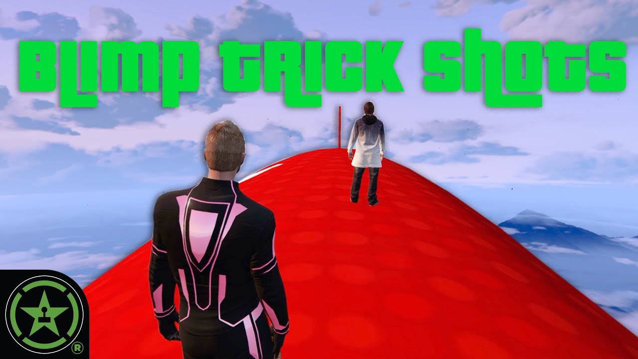 Blimp Trick Shots - GTA V: Airport F*around