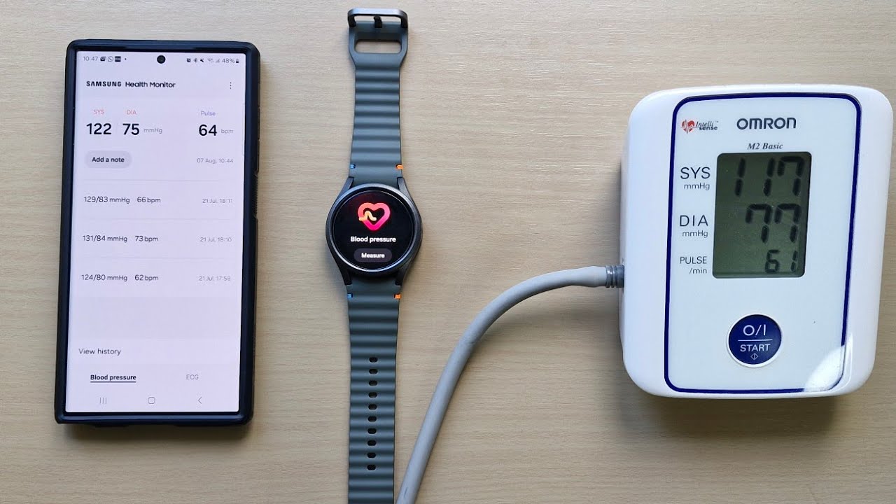 Монитор артериального давления Samsung Galaxy Watch 7