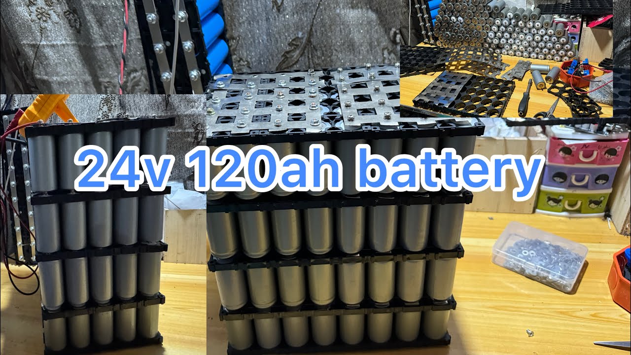 Pano gumawa  ng 24v 120ah lifepo4 battery