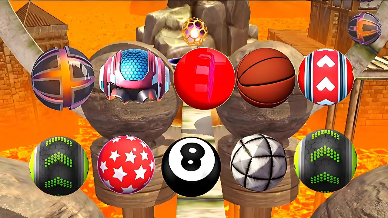🥎 Going Balls VS Rollance Balls Action Ball Games New Race 747 | Android/IOS Games 