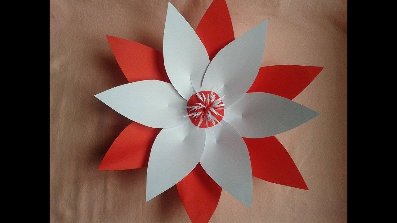 Flor Gigante de Papel Para Decoração Dia das Mães #06
