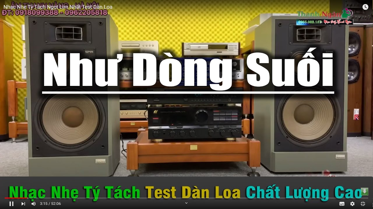 Nhạc Nhẹ Tý Tách Ngọt Lịm Test Loa Siêu Chuẩn | LK Hòa Tấu Không Lời Nghe Chất Lượng - Thanh Ngân