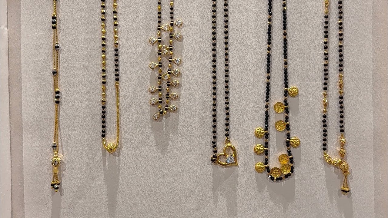 😱 3 grams to sweet black beads Latest #Gold #Blackbeads Collections From 3g #Nallapusalu #yt