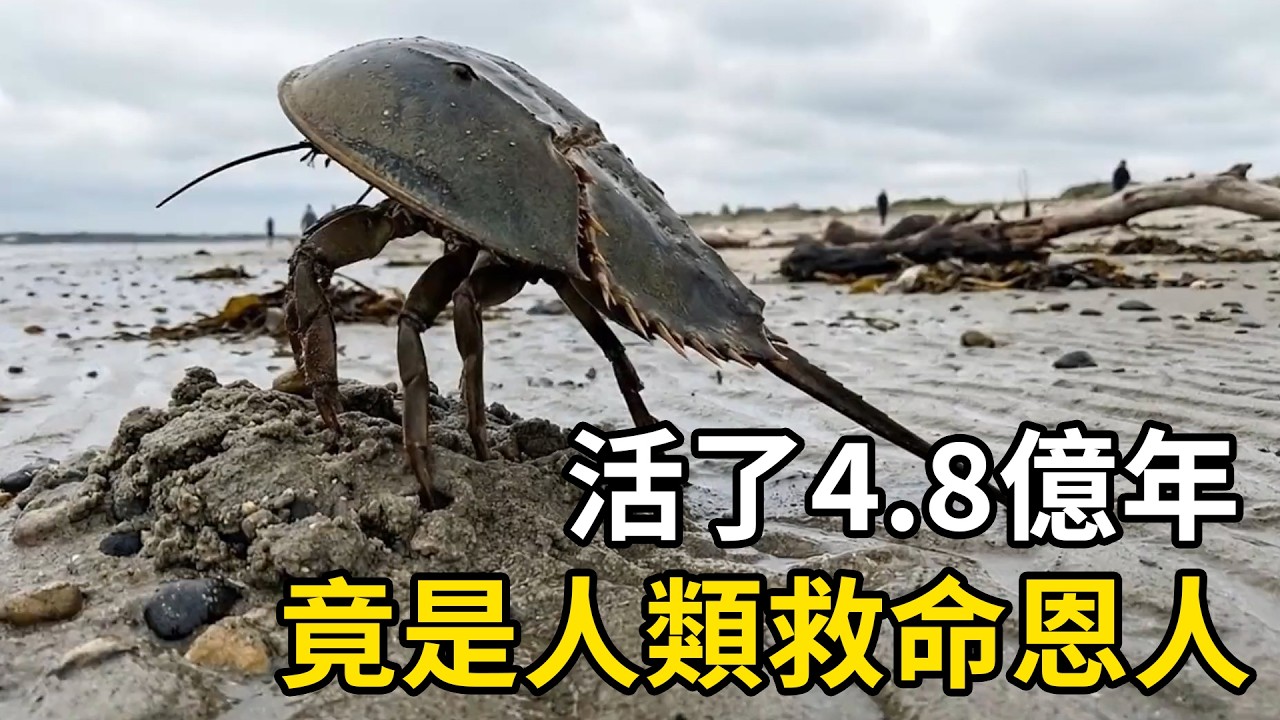 比恐龍還古老的生物，用藍色血液救了無數人 卻被人類逼入絕境！ | #紀錄片 #有趣  #涨知识 #動物 #知識  #生物