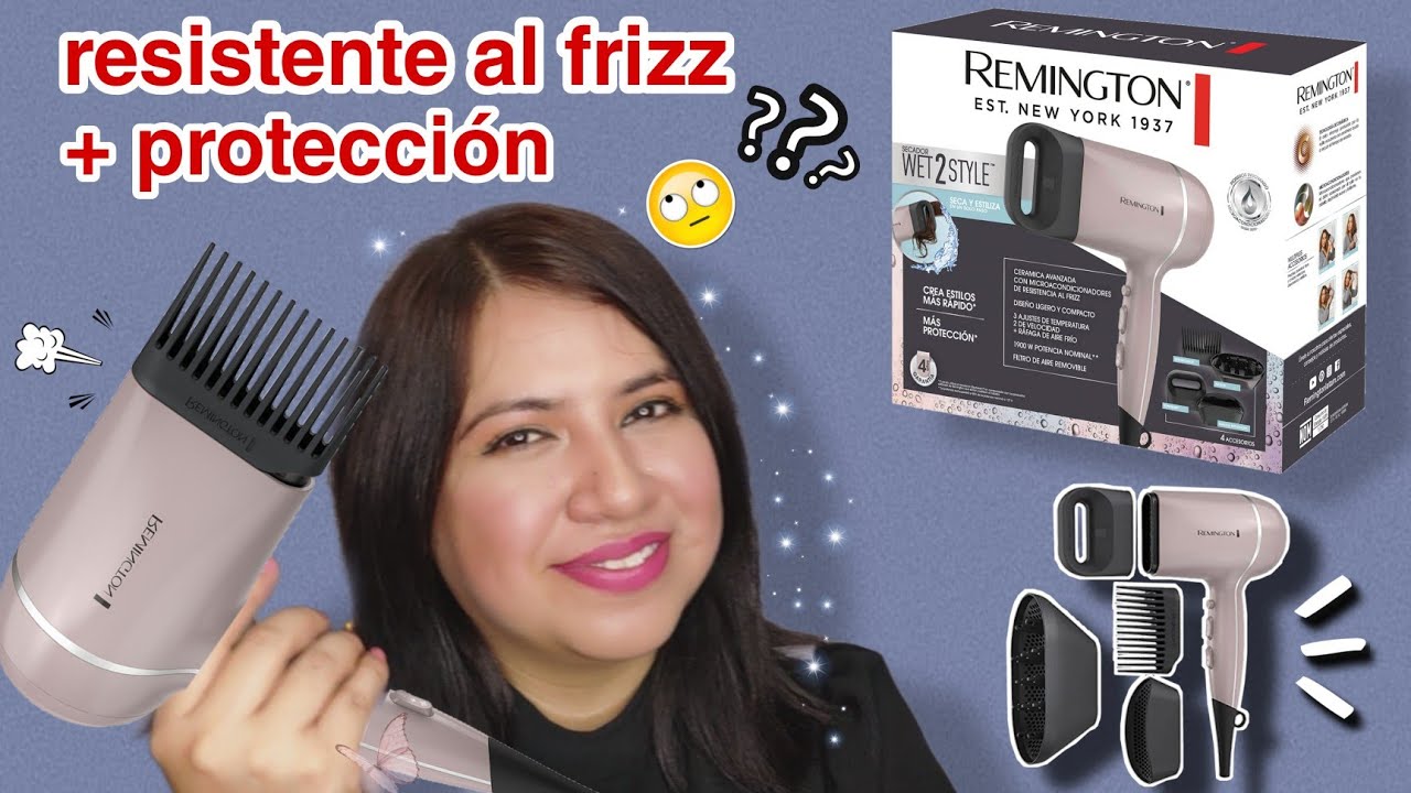 Secadora Remington Wet 2 Style | Kary Alonso