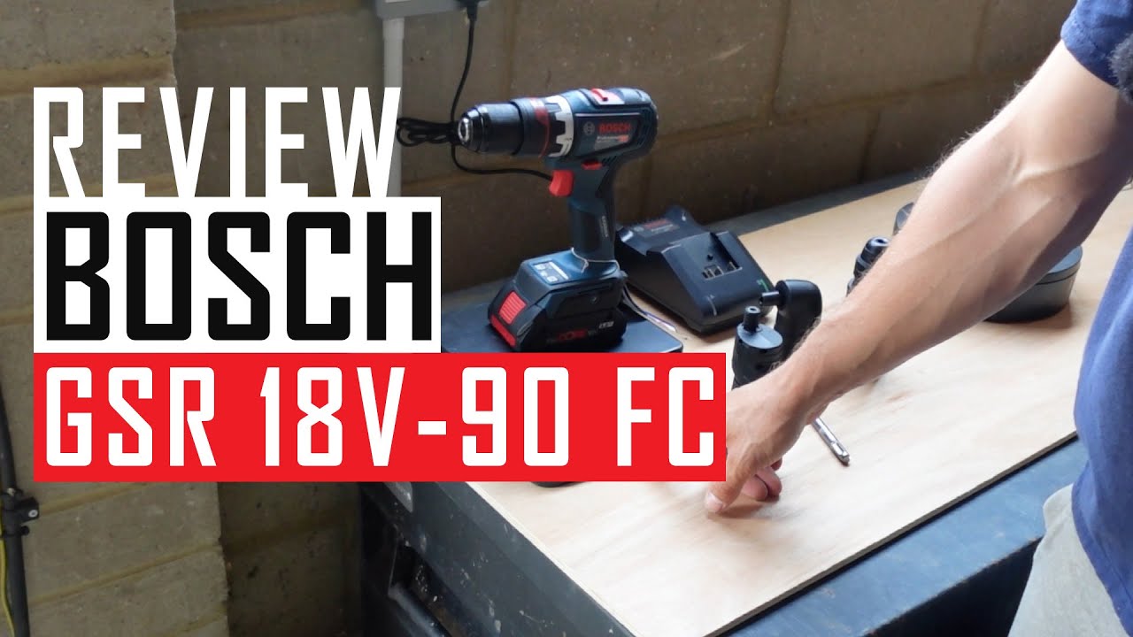 Bosch GSR 18V-90 FC Review — FlexiClick in Action! Test & First Impressions