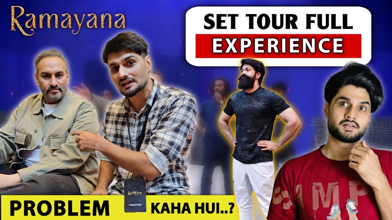 Ramayana Movie EXCLUSIVE Set Tour | Namit Malhotra, Yash, Ranbir Kapoor | Filmi Prem
