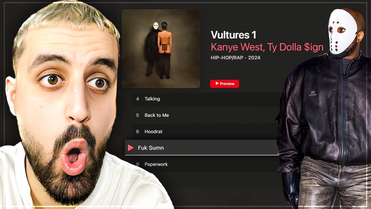 KANYE WEST DROPPT DAS ALBUM OF THE YEAR! (UNCUT)