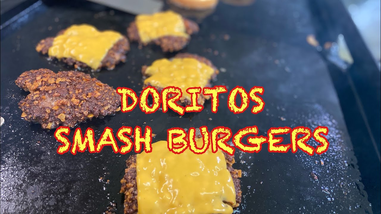 Рецепт бургера Doritos Smash Burger | Рецепты для гриля Blackstone