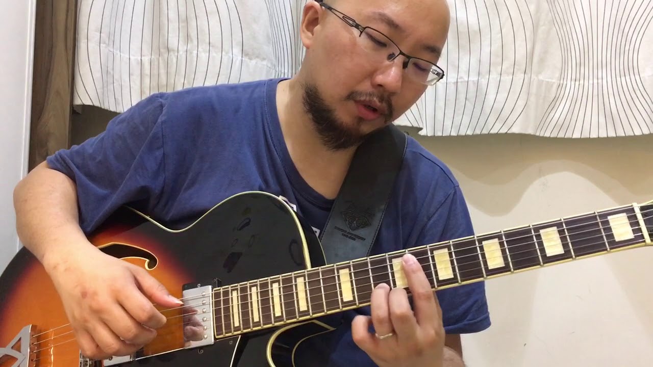 Draw Me Close to You jazz chords tutorial 領我親近祢 爵士版吉他教學
