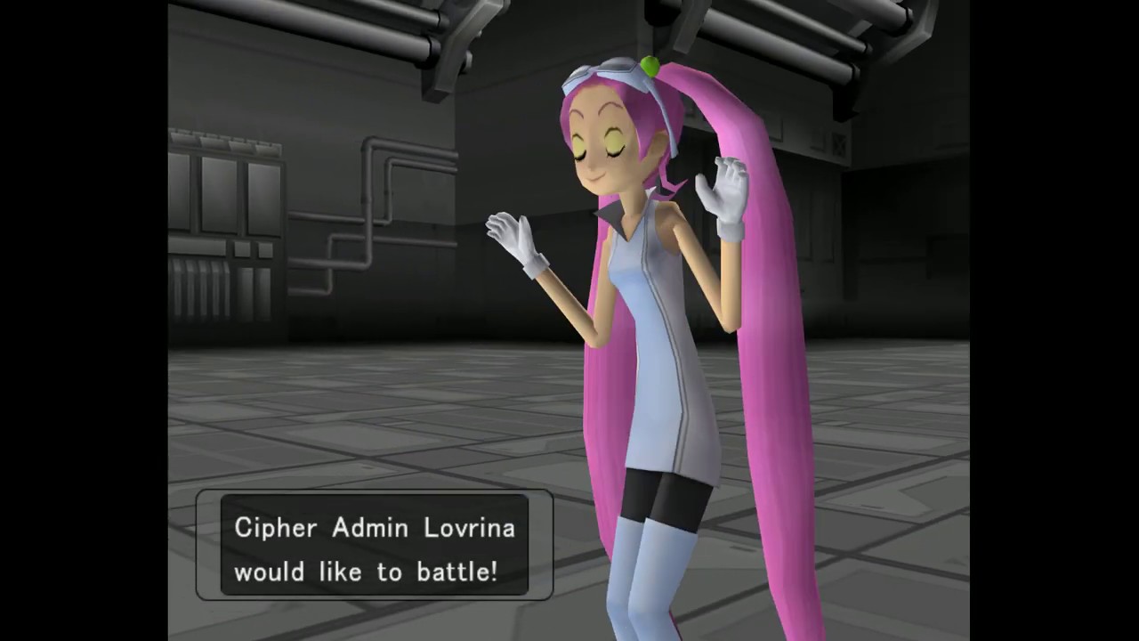 Vs. Cipher Admin Lovrina (Cipher Lab) - Pokemon XG: NeXt Gen
