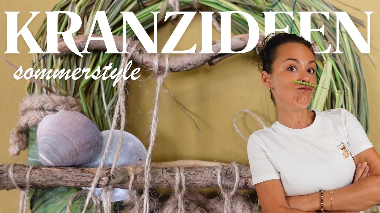 DIY - SOMMERDEKO / KRANZIDEEN für INNEN und AUßEN