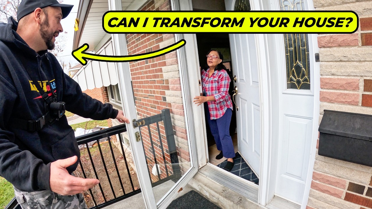 Asking STRANGERS to Renovate THEIR House for FREE