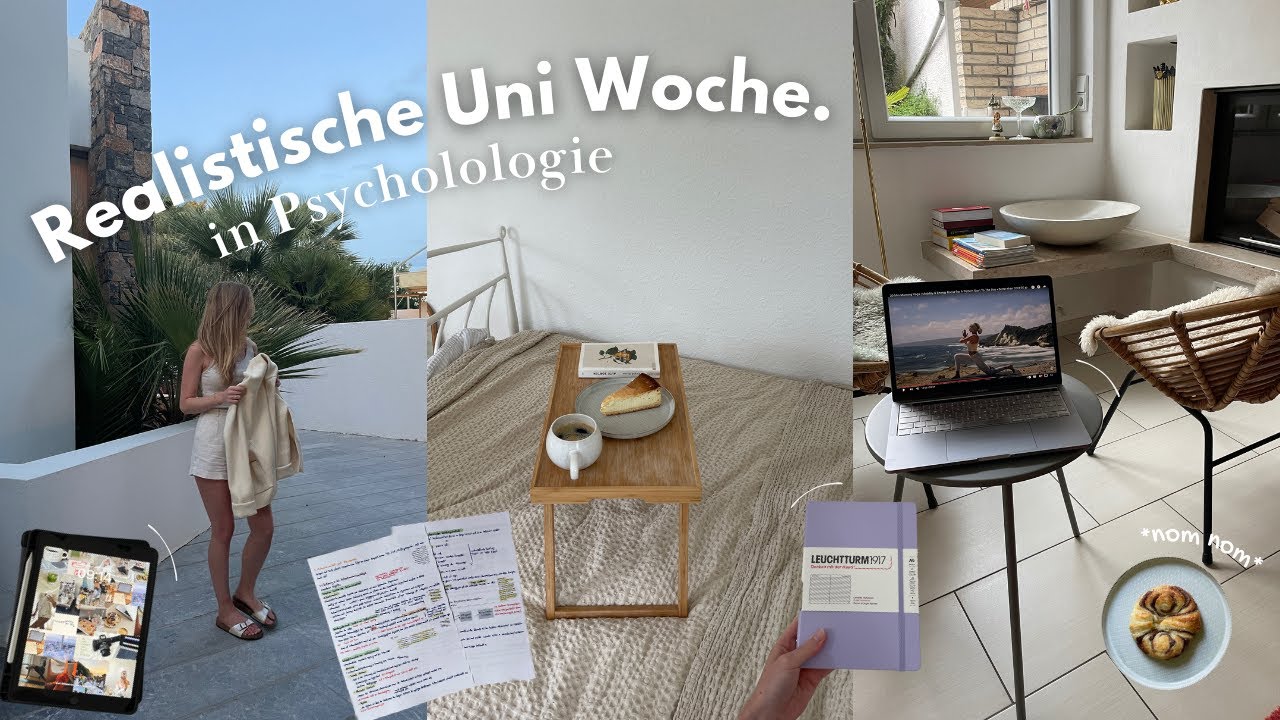 Die Uni lässt mich struggeln ❤️‍🩹 I Week in my life & Uni Vlog I Psychologie Studium, Stress& Heimat
