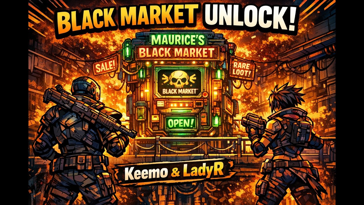 Borderlands 4 – Blackmarket Machine Unlock Mission w/ Keemo & LadyR