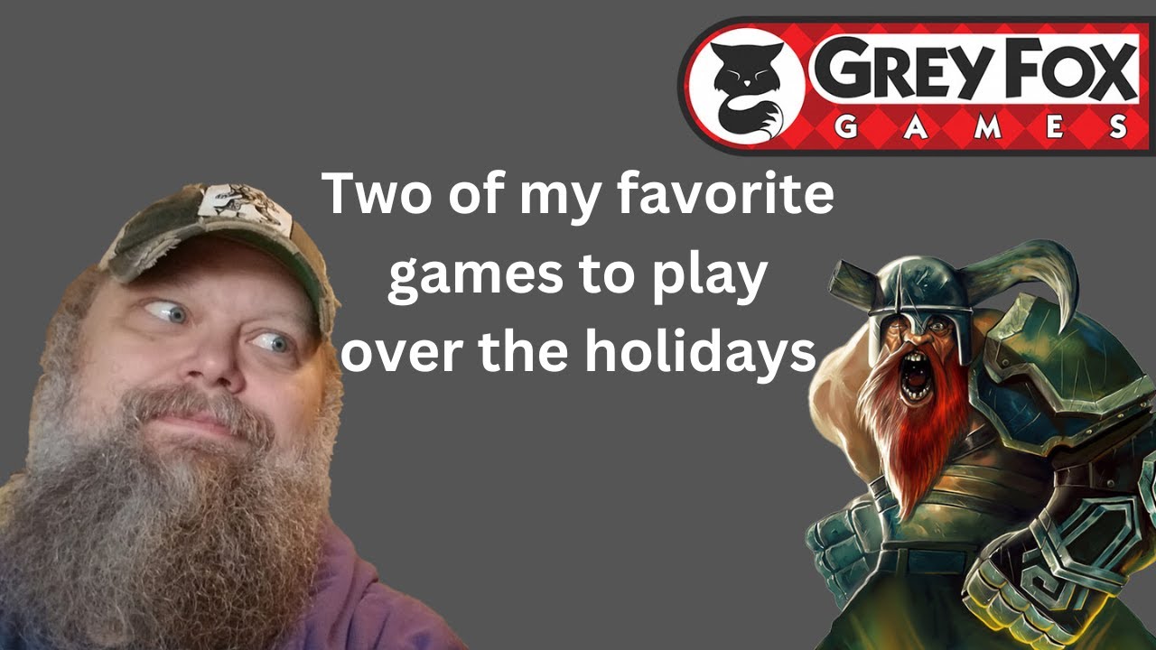 A couple of fun games to play over the holidays!