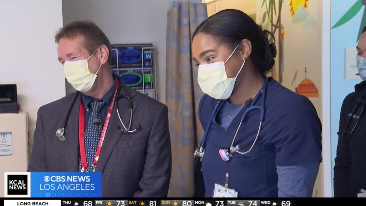 A Day on the Wards as a UCLA Med Student: With My Former Doctor!! | CBS NEWS