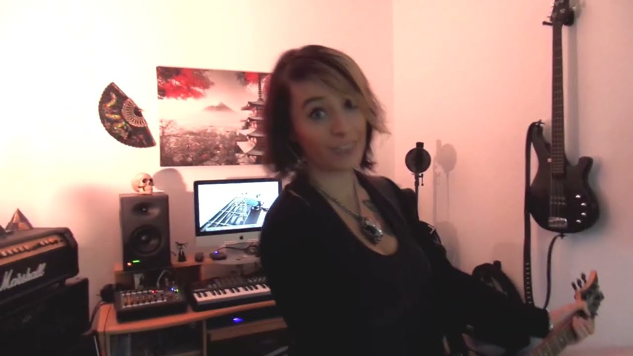 @MEGAHERZOfficial - Jagdzeit Guitar Cover + Solo by Valeria Nash