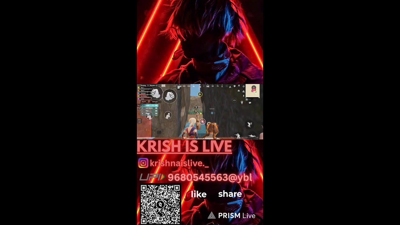 Live streaming of Krish is live