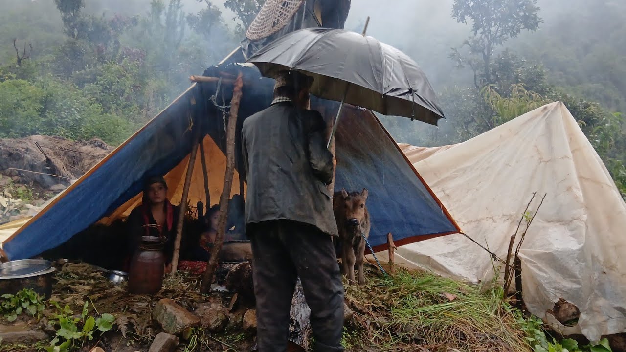 Nepali Mountain Village Life| Organic shepherd village Lifestyle in Traditional Nepalivillage ||