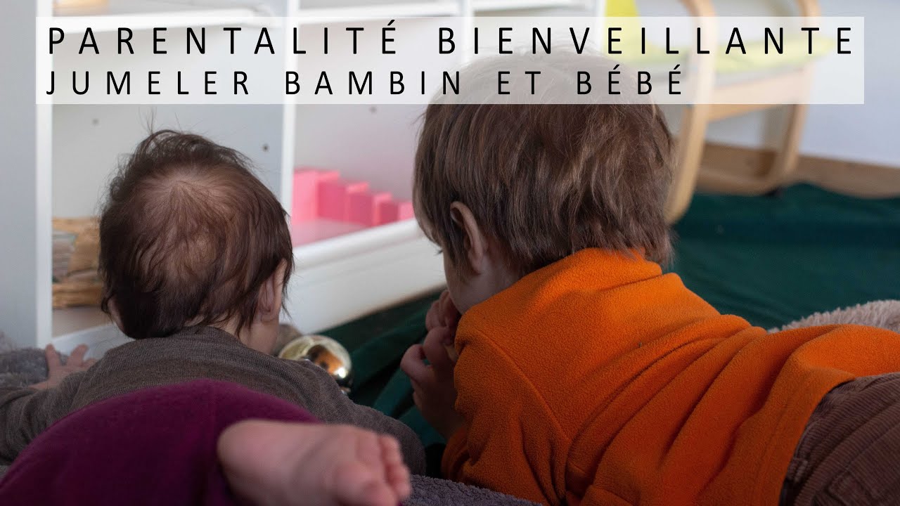 Jumeler bébé et bambin - Parentalité bienveillante