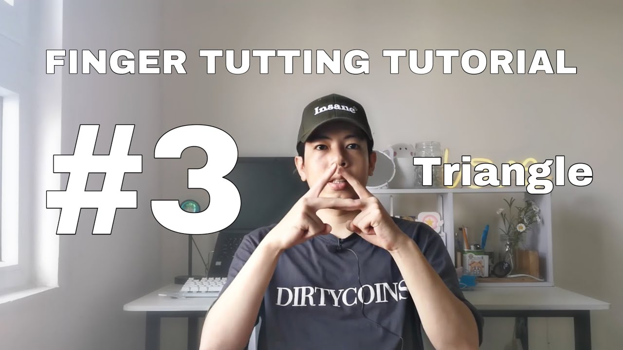 FINGER TUTTING TUTORIAL | FINGER DANCE  | LESSON 3: TRIANGLE ???? ( part 2 ) | MK TUTTING