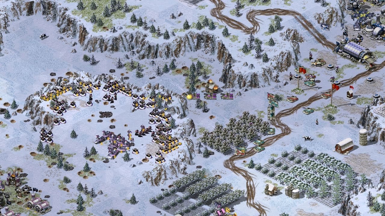 Red Alert 2 | Extra Hard Ai | 7 Vs 1 | Moscow Map | 7 Random
