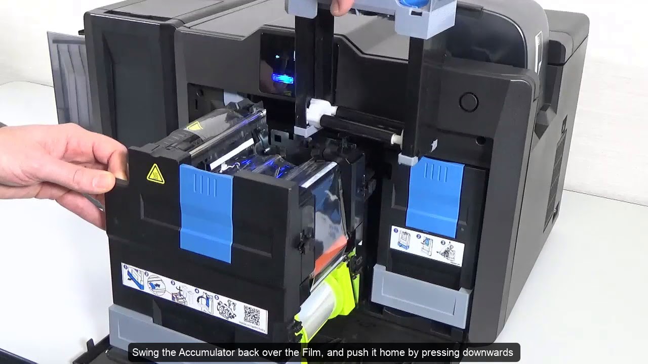 FARGO HDP6600 How to Calibrate the Film Sensor