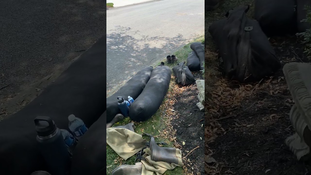 Living Soil Tube&reg;   Rock Toe #fishing #erosioncontrol #trailmaintenance
