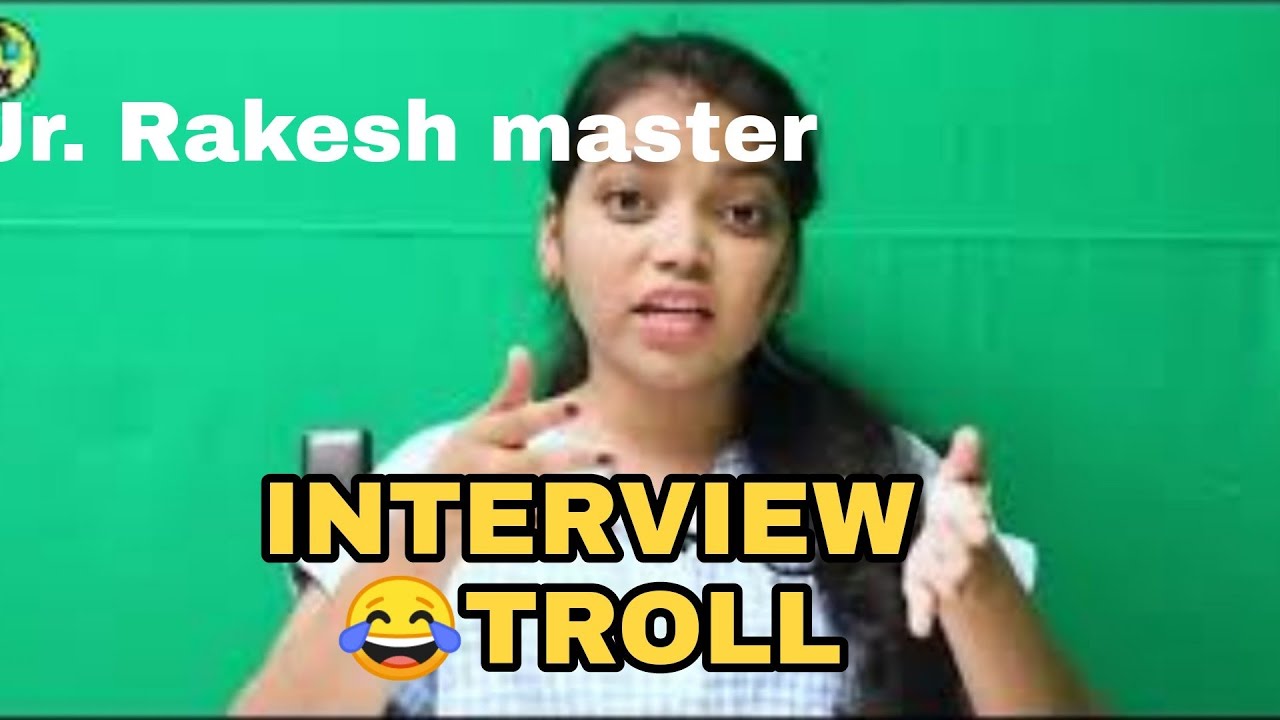 Jr. Rakesh Master and alankurtha interview troll||very funny||chipak trolls||420roastings   ...